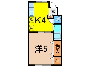 サンロイヤル大岡山の物件間取画像